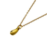 ティファニー TIFFANY＆CO ティアドロップネックレス ゴールド K18YG ジュエリー