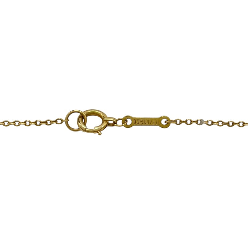 ティファニー TIFFANY＆CO ティアドロップネックレス ゴールド K18YG ジュエリー