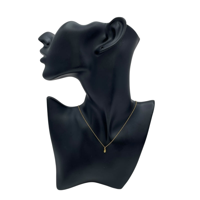 ティファニー TIFFANY＆CO ティアドロップネックレス ゴールド K18YG ジュエリー