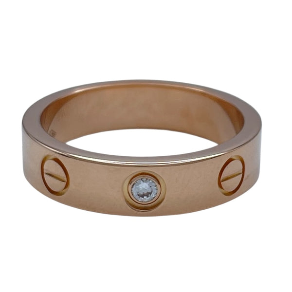 カルティエ Cartier ミニラブリング1PD ピンクゴールド K18PG ジュエリー