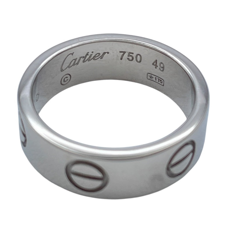 カルティエ Cartier ラブリング ホワイトゴールド 750 ジュエリー