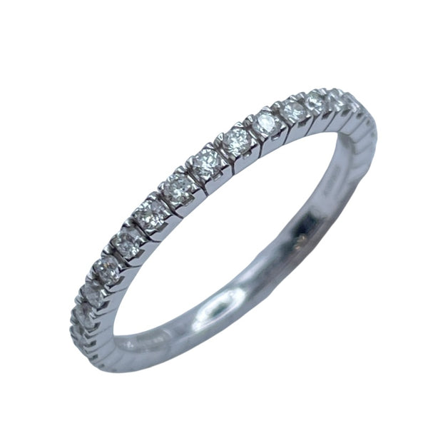 ブルガリ BVLGARI エタニティリング ホワイトゴールド K18WG ジュエリー
