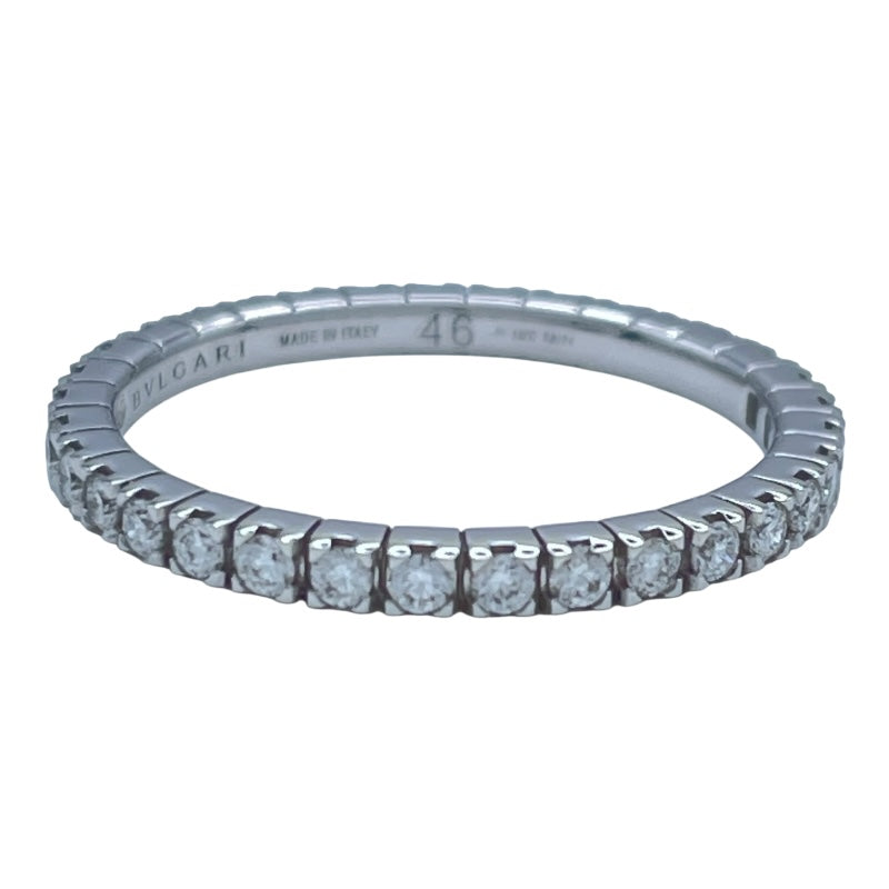 ブルガリ BVLGARI エタニティリング ホワイトゴールド K18WG ジュエリー