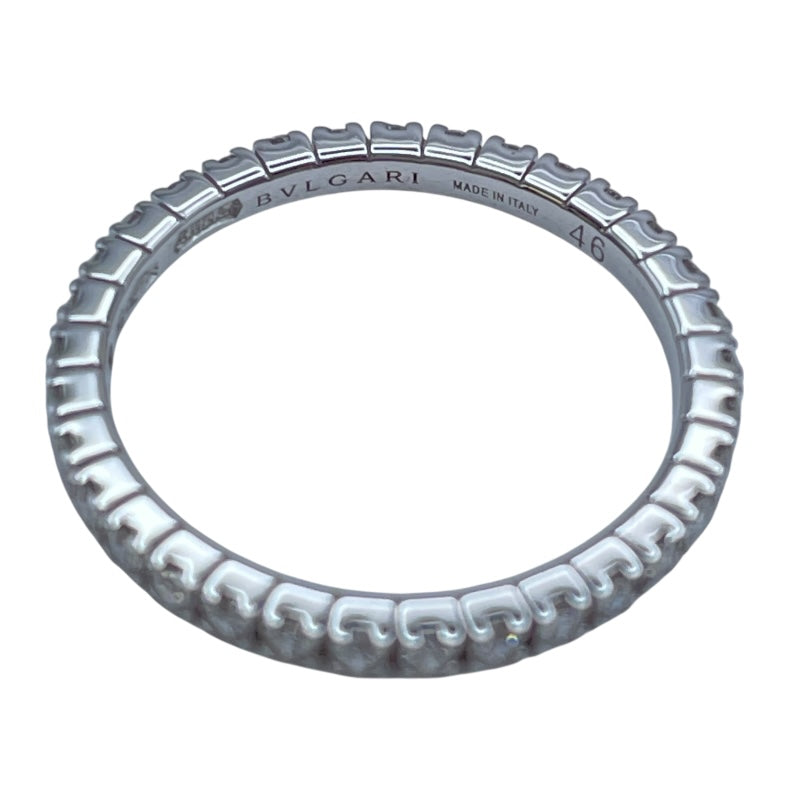ブルガリ BVLGARI エタニティリング ホワイトゴールド K18WG ジュエリー