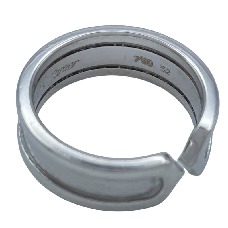 カルティエ Cartier C2リングSM ホワイトゴールド 750 ジュエリー
