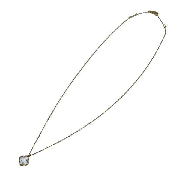 ヴァンクリーフ＆アーペル Van Cleef & Arpels スウィートアルハンブラ ネックレス ゴールド Au750/マザーオブパール ジュエリー