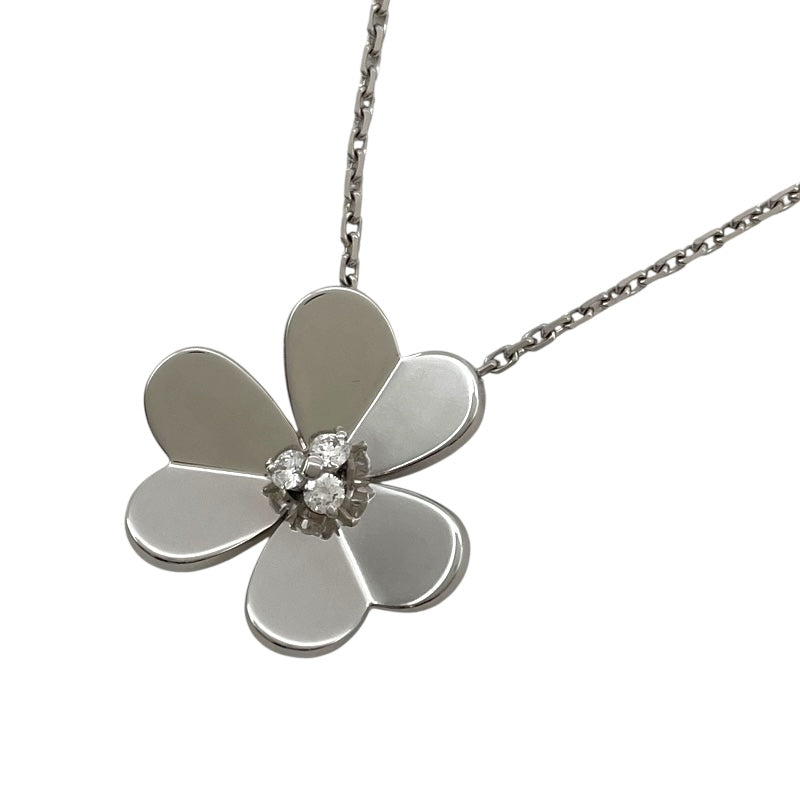 ヴァンクリーフ＆アーペル Van Cleef & Arpels フリヴォルダイヤネックレス ラージ ホワイトゴールド Au750/ダイヤモンド ジュエリー