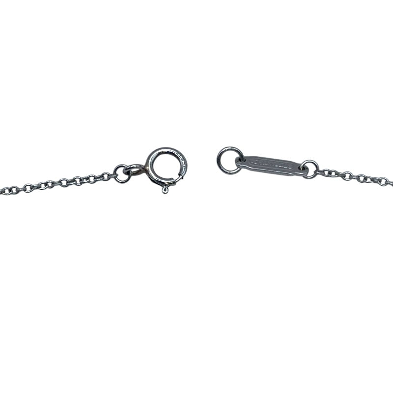 ティファニー TIFFANY＆CO センチメンタルハートネックレス ホワイトゴールド Pt950/ピンクサファイヤ/ダイヤモンド ジュエリー