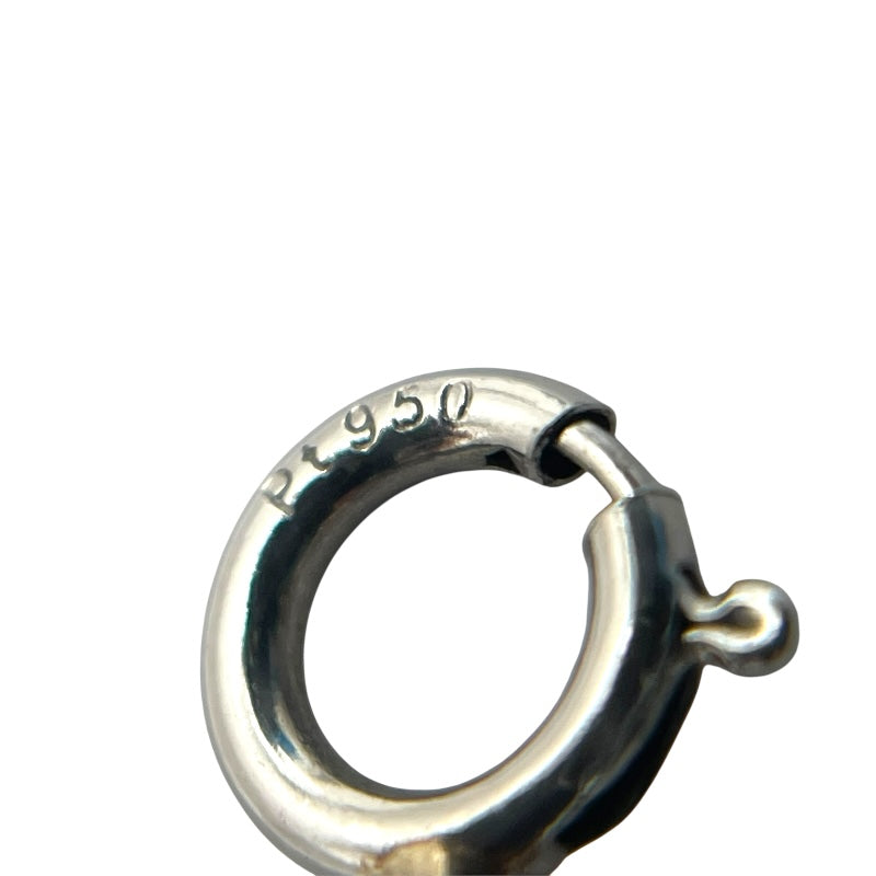 ティファニー TIFFANY＆CO センチメンタルハートネックレス ホワイトゴールド Pt950/ピンクサファイヤ/ダイヤモンド ジュエリー