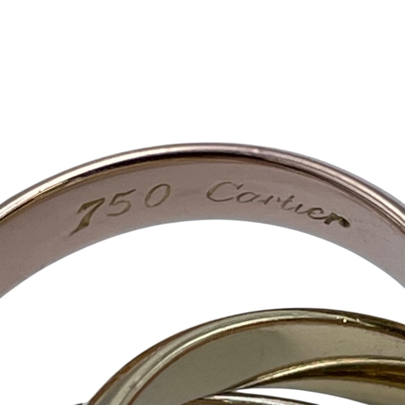 カルティエ Cartier トリニティリング マルチカラー 750 ジュエリー