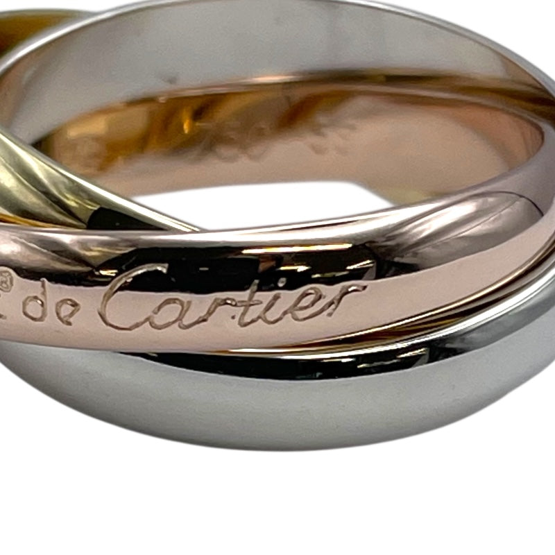 カルティエ Cartier トリニティリング マルチカラー 750 ジュエリー
