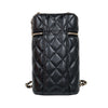 シャネル CHANEL ヴァニティーフォンケース AP2091 ブラック ラム レディース ショルダーバッグ