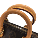 ルイ・ヴィトン LOUIS VUITTON ナノ・スピーディ M61252 ブラウン モノグラムキャンバス レディース ショルダーバッグ
