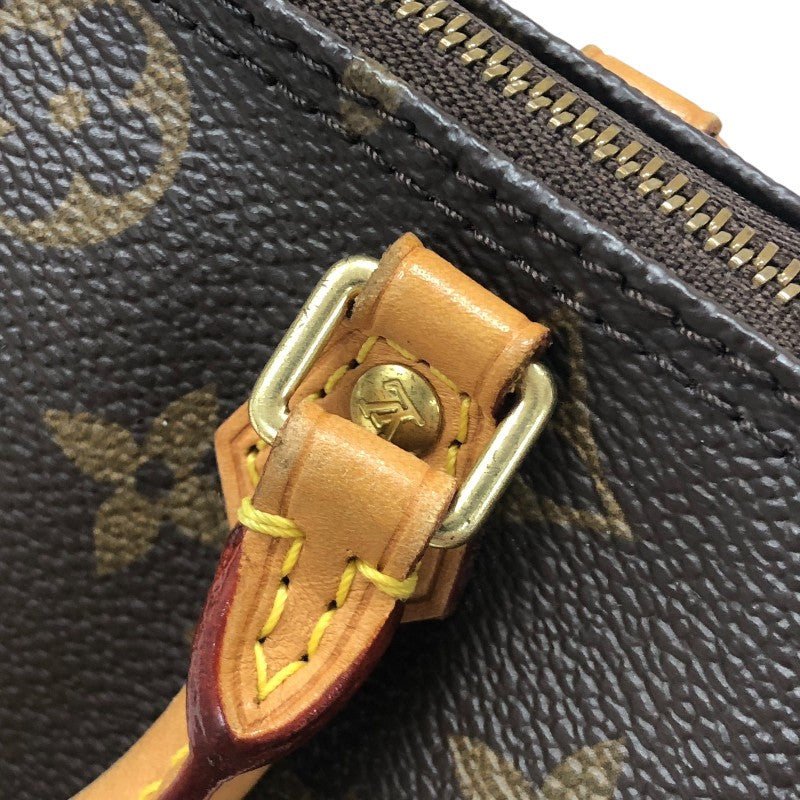 ルイ・ヴィトン LOUIS VUITTON ナノ・スピーディ M61252 ブラウン モノグラムキャンバス レディース ショルダーバッグ