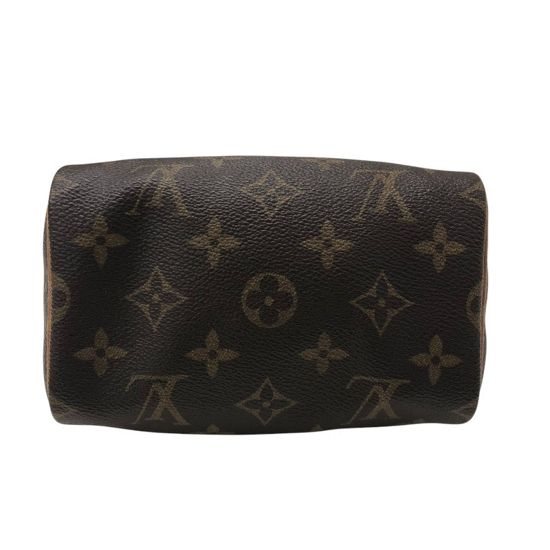 ルイ・ヴィトン LOUIS VUITTON ナノ・スピーディ M61252 ブラウン モノグラムキャンバス レディース ショルダーバッグ