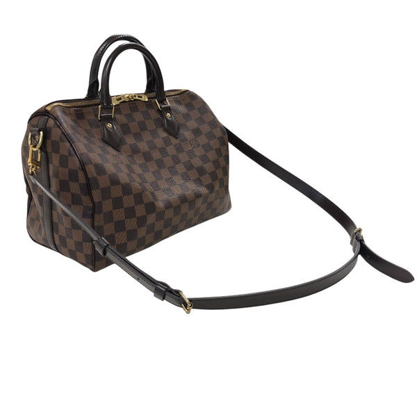 ルイ・ヴィトン LOUIS VUITTON スピーディ・バンドリエール30 N41367 ブラウン ダミエ・エベヌ レディース ショルダーバッグ