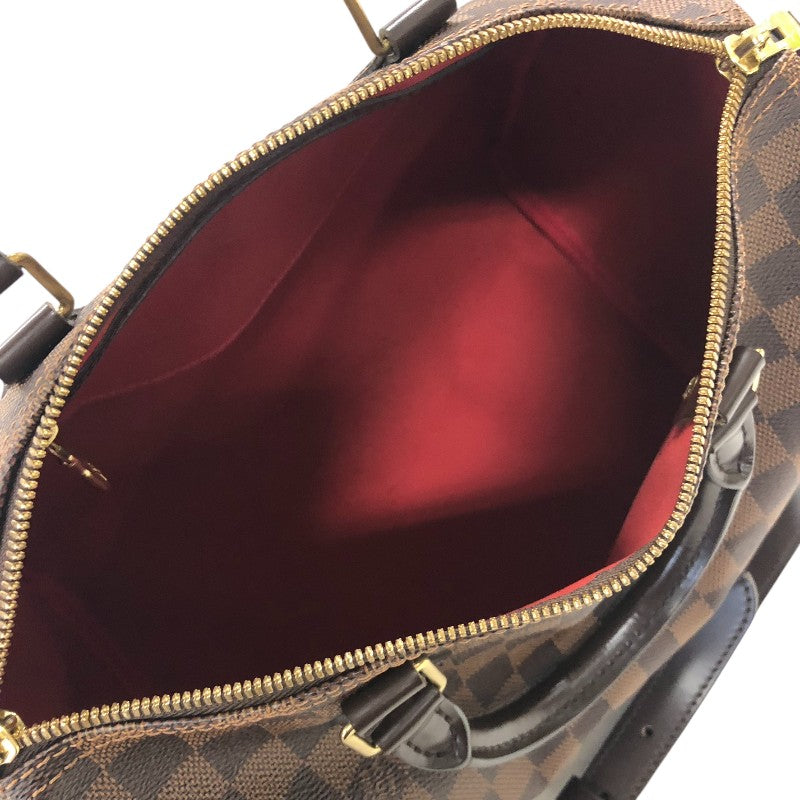 ルイ・ヴィトン LOUIS VUITTON スピーディ・バンドリエール30 N41367 ブラウン ダミエ・エベヌ レディース ショルダーバッグ