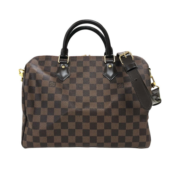 ルイ・ヴィトン LOUIS VUITTON スピーディ・バンドリエール30 N41367 ブラウン ダミエ・エベヌ レディース ショルダーバッグ