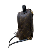 ルイ・ヴィトン LOUIS VUITTON パームスプリングス・バックパックMINI M41562 ブラウン　ゴールド金具 モノグラム レディース リュック・デイパック