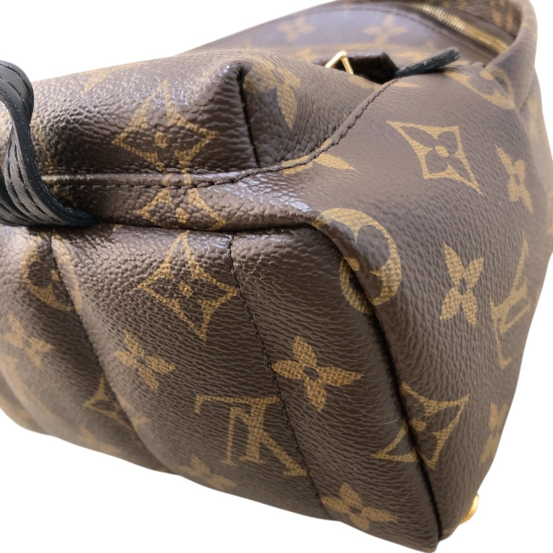 ルイ・ヴィトン LOUIS VUITTON パームスプリングス・バックパックMINI M41562 ブラウン　ゴールド金具 モノグラム レディース リュック・デイパック