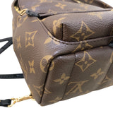 ルイ・ヴィトン LOUIS VUITTON パームスプリングス・バックパックMINI M41562 ブラウン　ゴールド金具 モノグラム レディース リュック・デイパック