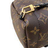 ルイ・ヴィトン LOUIS VUITTON パームスプリングス・バックパックMINI M41562 ブラウン　ゴールド金具 モノグラム レディース リュック・デイパック