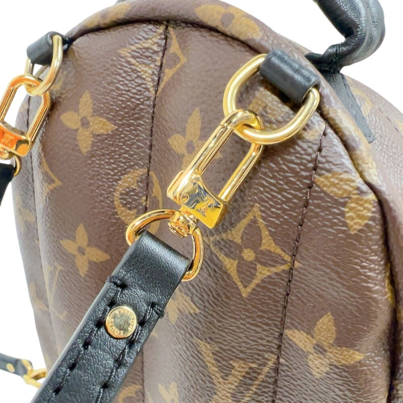ルイ・ヴィトン LOUIS VUITTON パームスプリングス・バックパックMINI M41562 ブラウン　ゴールド金具 モノグラム レディース リュック・デイパック