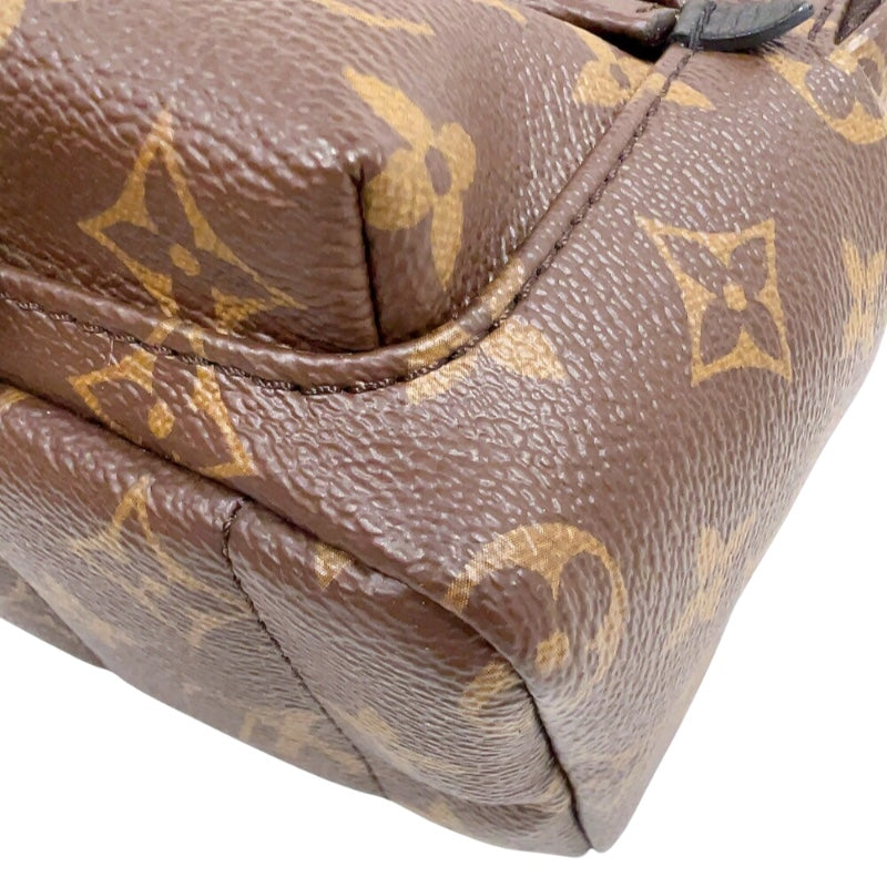ルイ・ヴィトン LOUIS VUITTON パームスプリングス・バックパックMINI M41562 ブラウン　ゴールド金具 モノグラム レディース リュック・デイパック