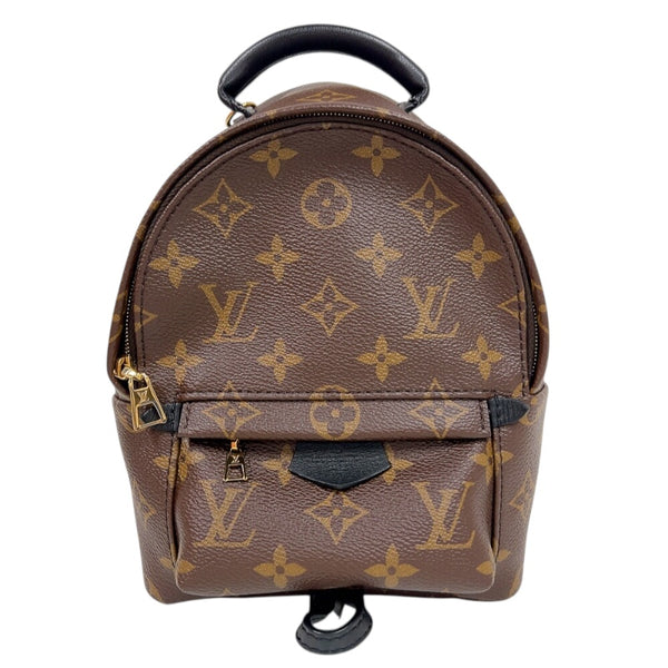 ルイ・ヴィトン LOUIS VUITTON パームスプリングス・バックパックMINI M41562 ブラウン　ゴールド金具 モノグラム レディース リュック・デイパック