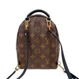 ルイ・ヴィトン LOUIS VUITTON パームスプリングス・バックパックMINI M41562 ブラウン　ゴールド金具 モノグラム レディース リュック・デイパック