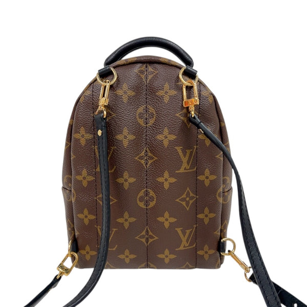 ルイ・ヴィトン LOUIS VUITTON パームスプリングス・バックパックMINI M41562 ブラウン　ゴールド金具 モノグラム レディース リュック・デイパック