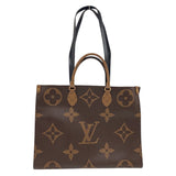 ルイ・ヴィトン LOUIS VUITTON オンザゴーGM M45320 モノグラム ジャイアント・リバース レディース トートバッグ ショルダーバッグ