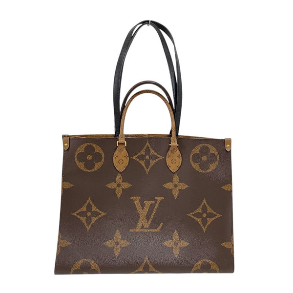 ルイ・ヴィトン LOUIS VUITTON オンザゴーGM M45320 モノグラム ジャイアント・リバース レディース トートバッグ ショルダーバッグ