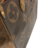 ルイ・ヴィトン LOUIS VUITTON オンザゴーGM M44576 モノグラム ジャイアント・リバース トートバッグ レディース