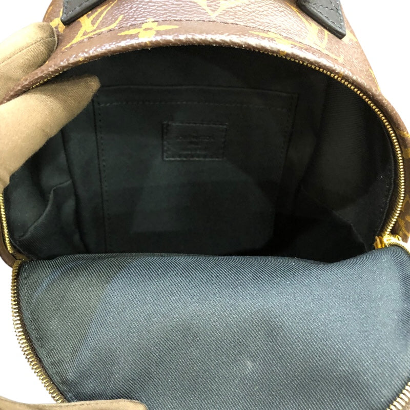 ルイ・ヴィトン LOUIS VUITTON パームスプリングス･バックパックMINI M41562 ブラウン/ゴールド金具 モノグラム レディース リュック・デイパック