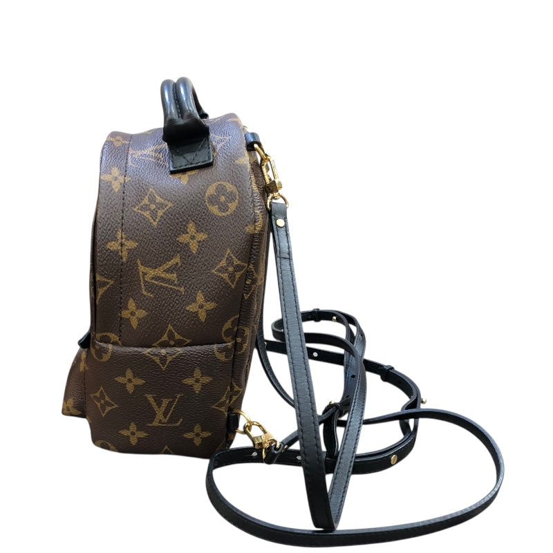 ルイ・ヴィトン LOUIS VUITTON パームスプリングス･バックパックMINI M41562 ブラウン/ゴールド金具 モノグラム レディース リュック・デイパック