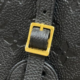 ルイ・ヴィトン LOUIS VUITTON ボワット・シャポー・スープル MM M45649 ブラック ゴールド金具 モノグラム・アンプラント レディース ショルダーバッグ