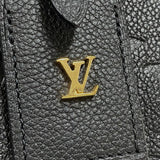 ルイ・ヴィトン LOUIS VUITTON ボワット・シャポー・スープル MM M45649 ブラック ゴールド金具 モノグラム・アンプラント レディース ショルダーバッグ