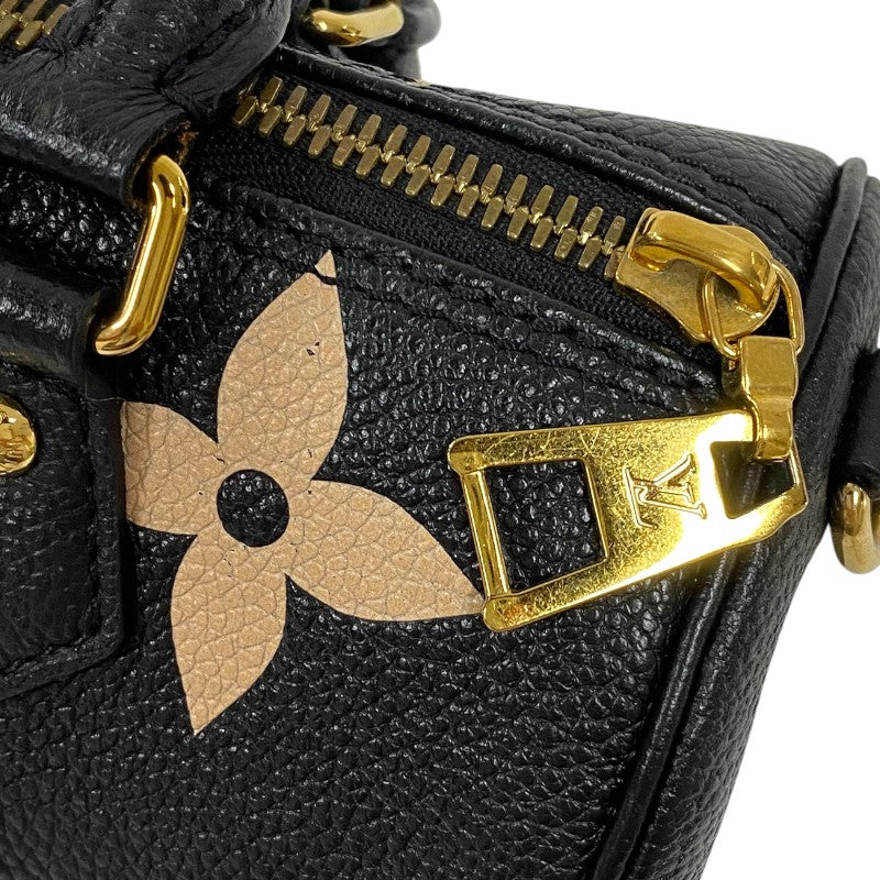 ルイ・ヴィトン LOUIS VUITTON パピヨンBB M45980 ブラック ゴールド金具 モノグラム・アンプラント レディース ショルダーバッグ