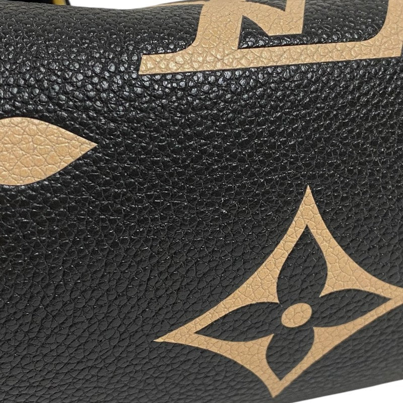 ルイ・ヴィトン LOUIS VUITTON パピヨンBB M45980 ブラック ゴールド金具 モノグラム・アンプラント レディース ショルダーバッグ
