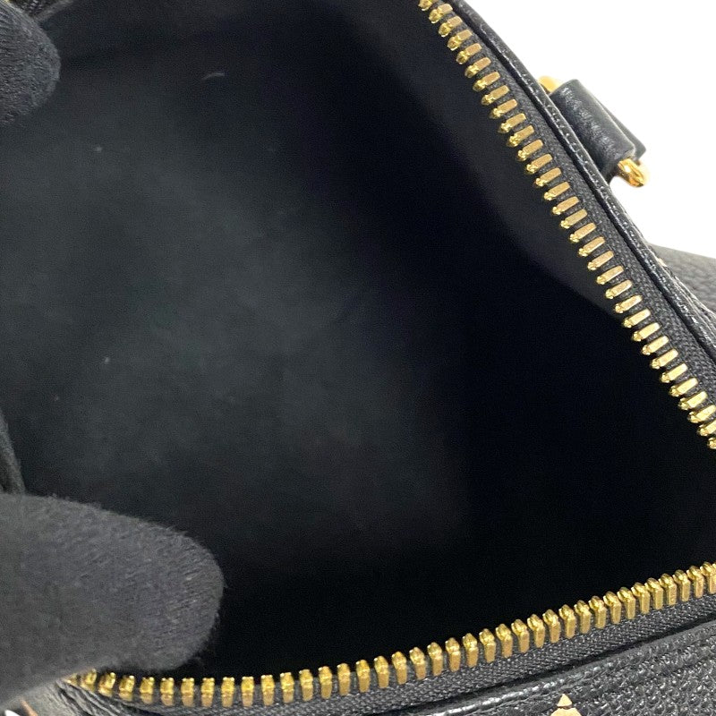ルイ・ヴィトン LOUIS VUITTON パピヨンBB M45980 ブラック ゴールド金具 モノグラム・アンプラント レディース ショルダーバッグ