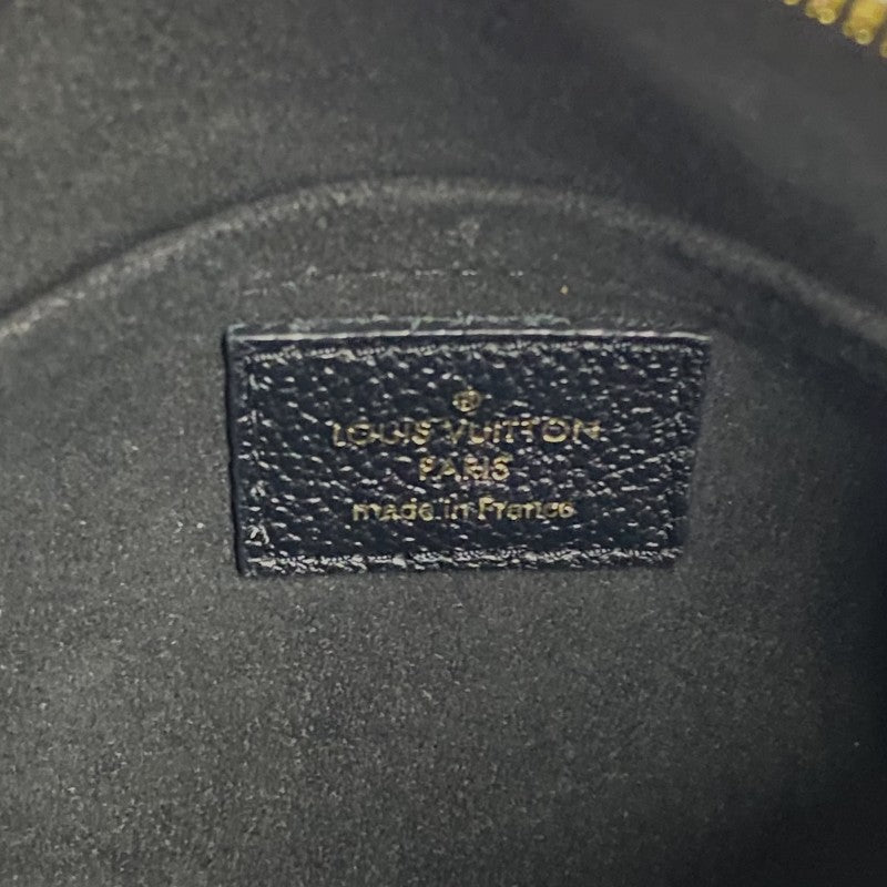 ルイ・ヴィトン LOUIS VUITTON パピヨンBB M45980 ブラック ゴールド金具 モノグラム・アンプラント レディース ショルダーバッグ