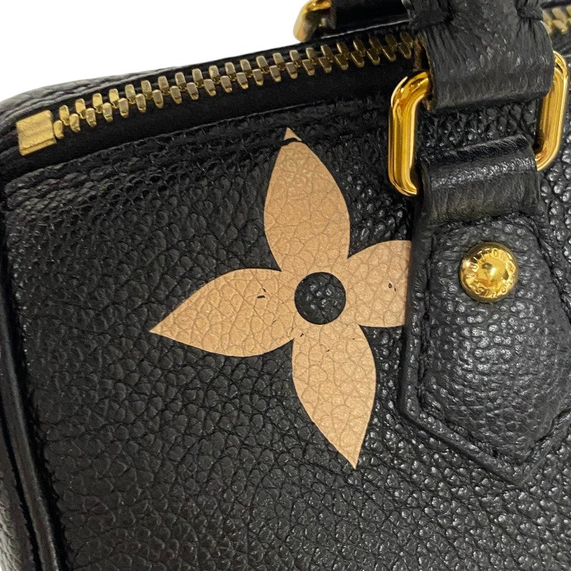 ルイ・ヴィトン LOUIS VUITTON パピヨンBB M45980 ブラック ゴールド金具 モノグラム・アンプラント レディース ショルダーバッグ