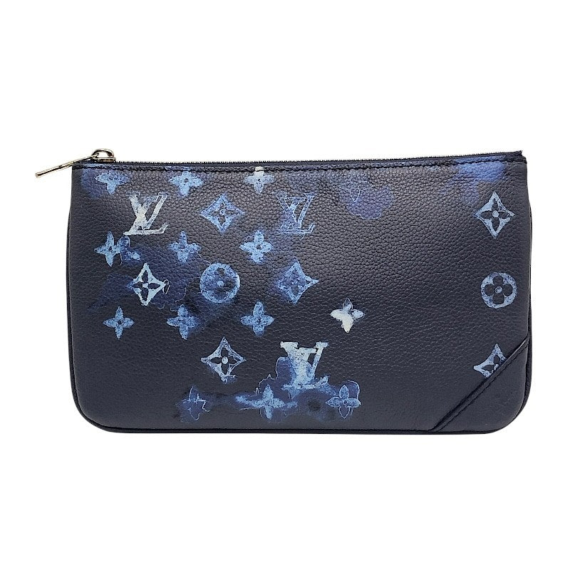 ルイ・ヴィトン LOUIS VUITTON トリオ・メッセンジャー M57840 ウォーターカラー×SV金具 モノグラム メンズ ショルダーバッグ