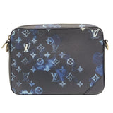 ルイ・ヴィトン LOUIS VUITTON トリオ・メッセンジャー M57840 ウォーターカラー×SV金具 モノグラム メンズ ショルダーバッグ