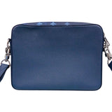 ルイ・ヴィトン LOUIS VUITTON トリオ・メッセンジャー　 M57840 ブルー ユニセックス ショルダーバッグ