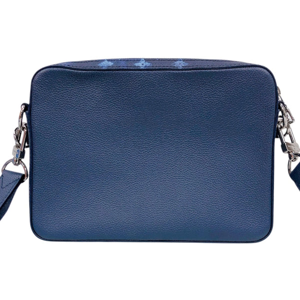 ルイ・ヴィトン LOUIS VUITTON トリオ・メッセンジャー　 M57840 ブルー ユニセックス ショルダーバッグ