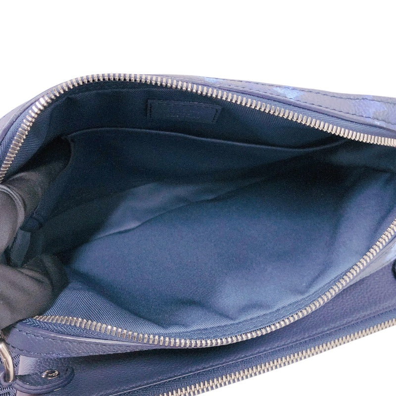ルイ・ヴィトン LOUIS VUITTON トリオ・メッセンジャー　 M57840 ブルー ユニセックス ショルダーバッグ