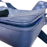 ルイ・ヴィトン LOUIS VUITTON トリオ・メッセンジャー　 M57840 ブルー ユニセックス ショルダーバッグ