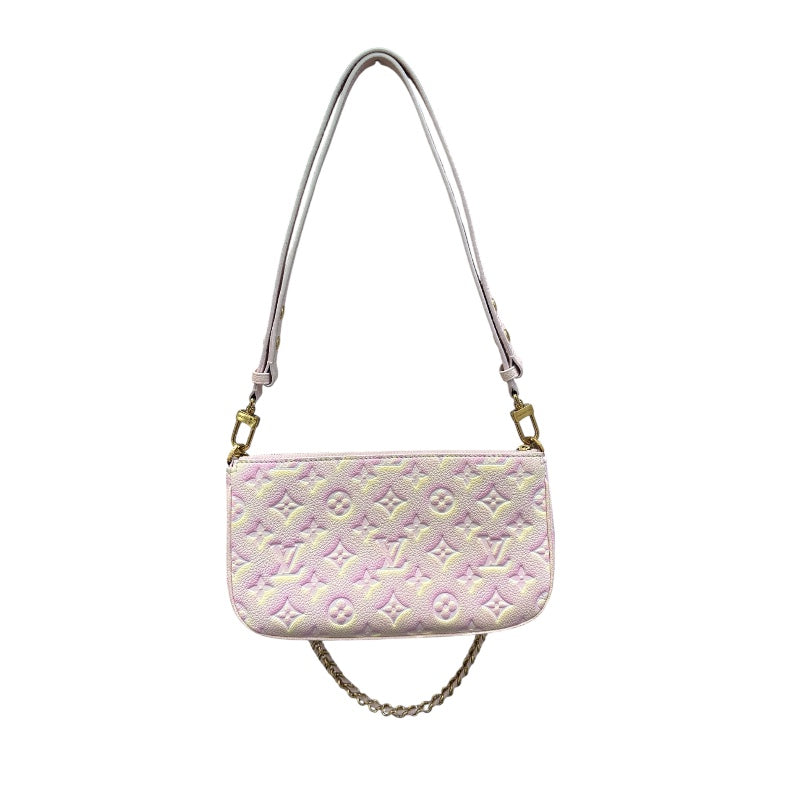 ルイ・ヴィトン LOUIS VUITTON ミュルティ・ポシェット・アクセソワール M46093 モノグラムアンプラント レディース ハンドバッグ
